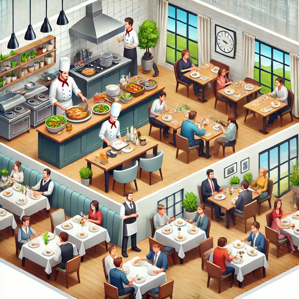 Open Restaurant G2: Manage Your Own Eatery